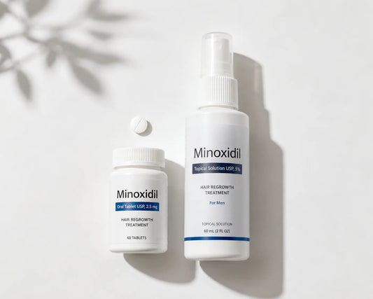 Minoxidil oral vs tópico para caída de cabello — diferencias y cuándo usar cada uno | GARAL Health